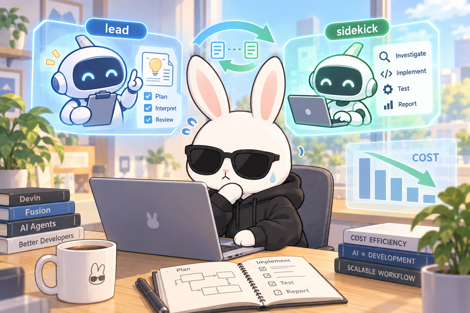 Devin DesktopとCLIに「Fusion」登場、2つのモデルを並列活用してコスト効率を向上のアイキャッチ画像