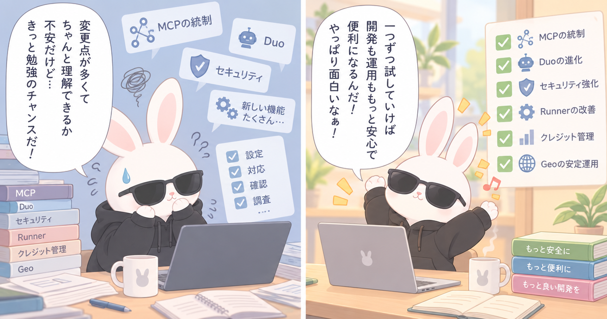 GitLab 19.4の主な変更：MCP統制、Duo、セキュリティのアイキャッチ画像