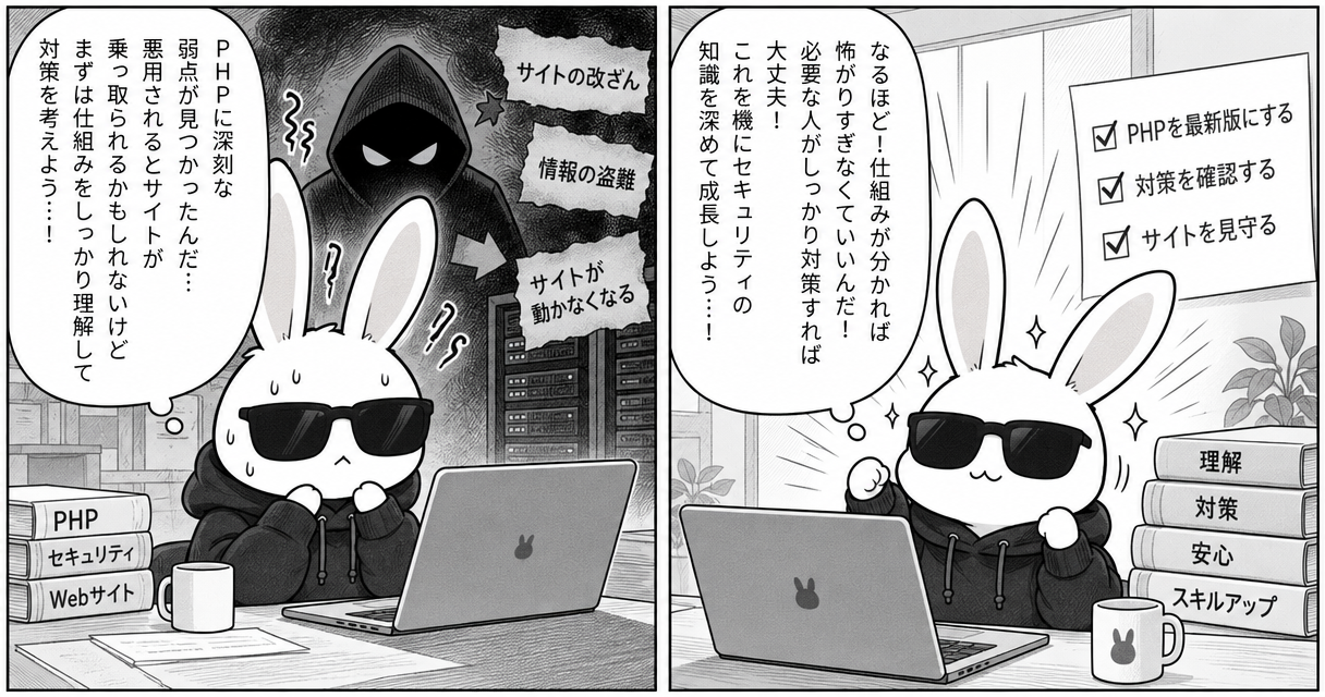 【一般の方向け】結局のところPHPの脆弱性「php2shell」とは何なの？のアイキャッチ画像
