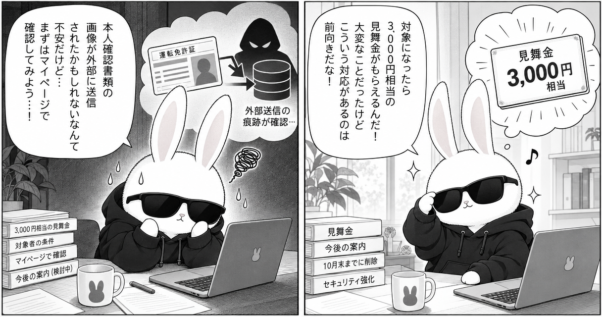 タイムズカー、対象者に3,000円相当の見舞金　本人確認書類画像の外部送信痕跡を確認のアイキャッチ画像