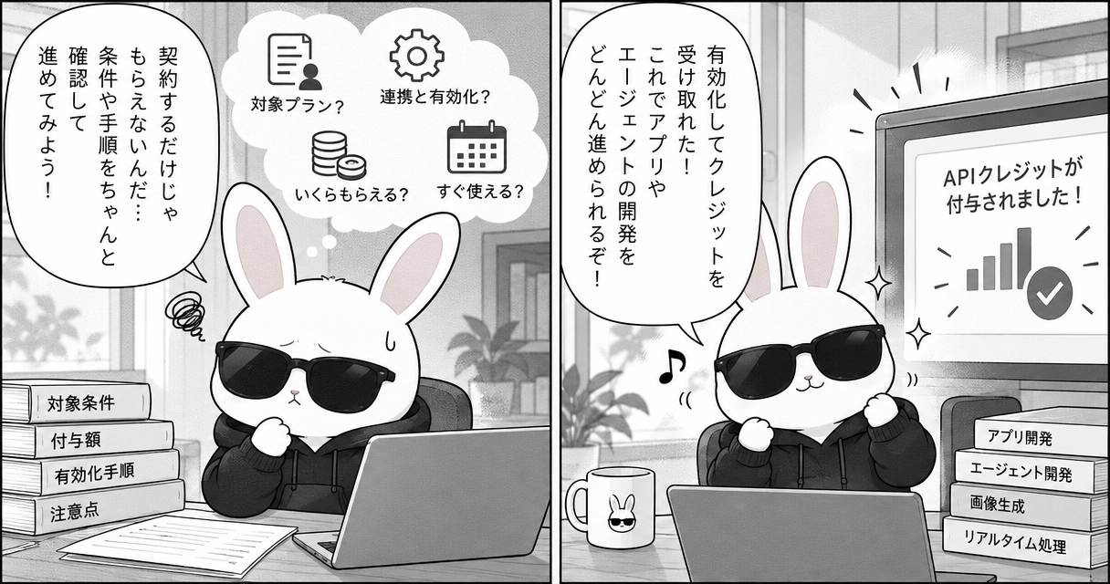 ChatGPT Pro・BusinessのAPIクレジット特典とは？対象条件・付与額・有効化手順のアイキャッチ画像